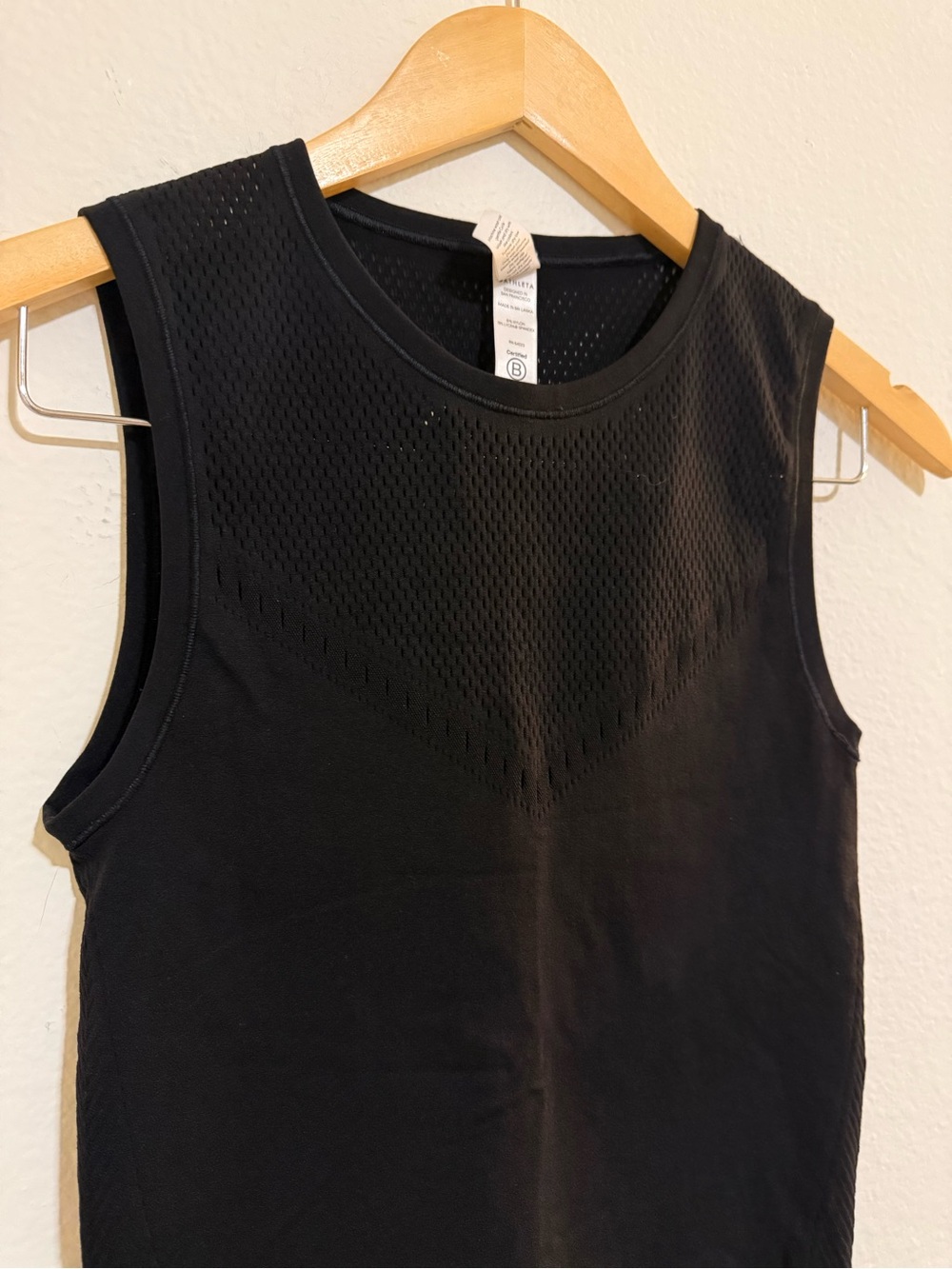 Athleta Black Performance Sleeveless Tank